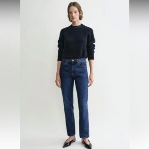 Toteme Twisted seam denim dark blue
 NWT